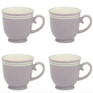 💕 The Pioneer Woman Ainsley Iris Ceramic Mugs Set Of 4